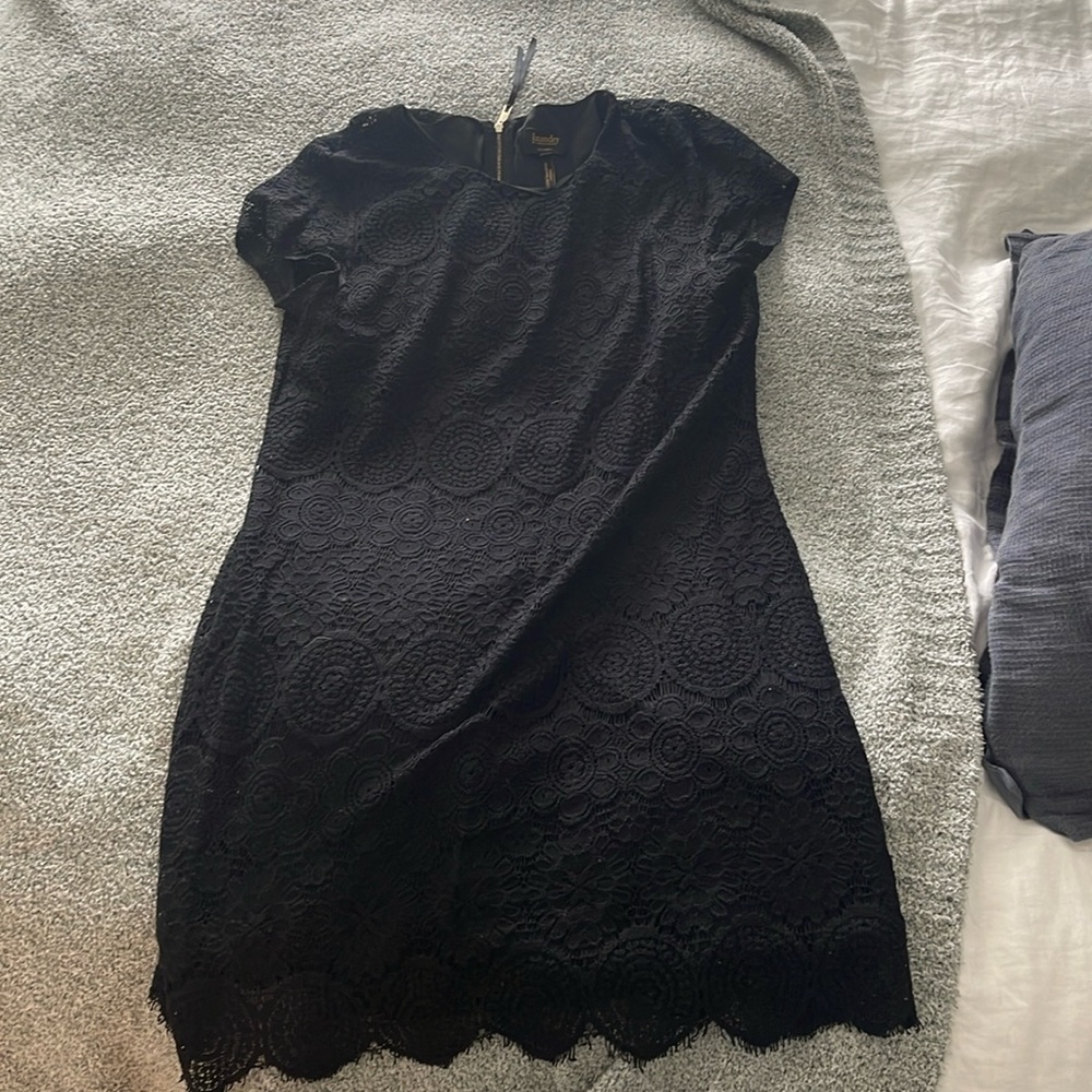Lacy black dress